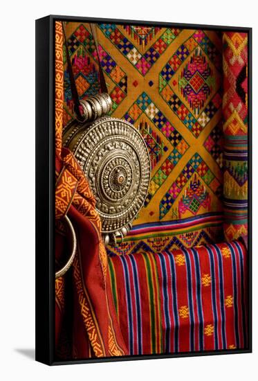 Fabrics, Bhutan-Howie Garber-Framed Stretched Canvas