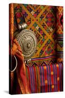 Fabrics, Bhutan-Howie Garber-Stretched Canvas