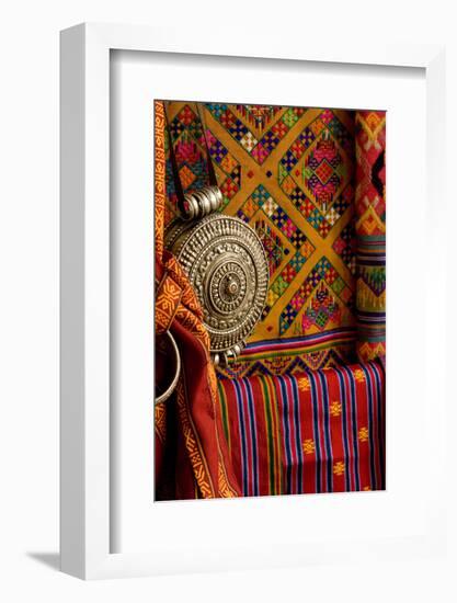 Fabrics, Bhutan-Howie Garber-Framed Photographic Print