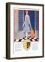 Fabrics, Threads, Womens Art Deco, UK, 1920-null-Framed Giclee Print