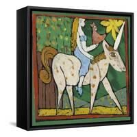 Fabulous Beings-Leslie Xuereb-Framed Stretched Canvas