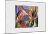 Fabulous Creature II (Horse), c.1913-Franz Marc-Mounted Art Print