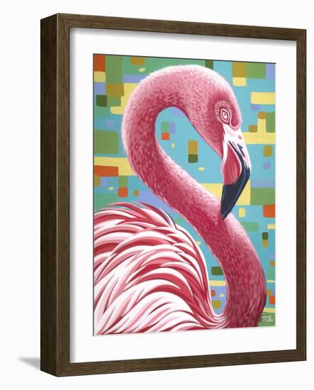 Fabulous Flamingos I-Carolee Vitaletti-Framed Art Print