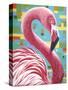 Fabulous Flamingos I-Carolee Vitaletti-Stretched Canvas