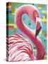 Fabulous Flamingos I-Carolee Vitaletti-Stretched Canvas