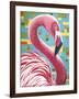 Fabulous Flamingos I-Carolee Vitaletti-Framed Art Print