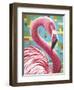 Fabulous Flamingos I-Carolee Vitaletti-Framed Art Print