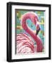 Fabulous Flamingos I-Carolee Vitaletti-Framed Art Print