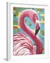 Fabulous Flamingos I-Carolee Vitaletti-Framed Art Print