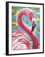 Fabulous Flamingos I-Carolee Vitaletti-Framed Art Print