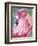 Fabulous Flamingos II-Carolee Vitaletti-Framed Art Print