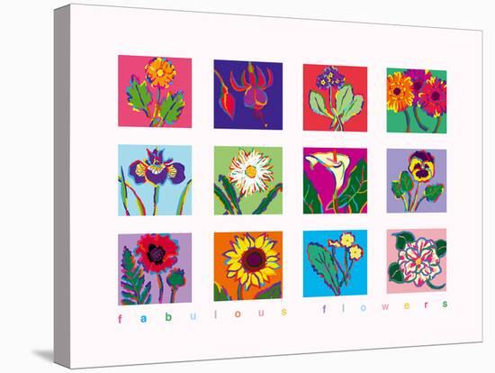 Fabulous Flowers-Gerry Baptist-Stretched Canvas