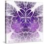 Fabulous Fractal Pattern in Purple-velirina-Stretched Canvas