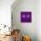 Fabulous Fractal Pattern in Purple-velirina-Stretched Canvas displayed on a wall