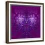 Fabulous Fractal Pattern in Purple-velirina-Framed Premium Giclee Print