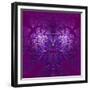 Fabulous Fractal Pattern in Purple-velirina-Framed Premium Giclee Print