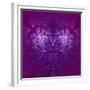 Fabulous Fractal Pattern in Purple-velirina-Framed Premium Giclee Print