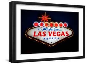 Fabulous Las Vegas Sign-Steve Gadomski-Framed Photographic Print