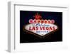 Fabulous Las Vegas Sign-Steve Gadomski-Framed Photographic Print