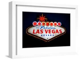 Fabulous Las Vegas Sign-Steve Gadomski-Framed Photographic Print