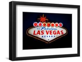 Fabulous Las Vegas Sign-Steve Gadomski-Framed Premium Photographic Print