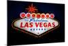 Fabulous Las Vegas Sign-Steve Gadomski-Mounted Photographic Print