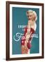 Fabulous Marilyn (blue)-The Chelsea Collection-Framed Giclee Print