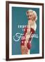 Fabulous Marilyn (blue)-The Chelsea Collection-Framed Giclee Print