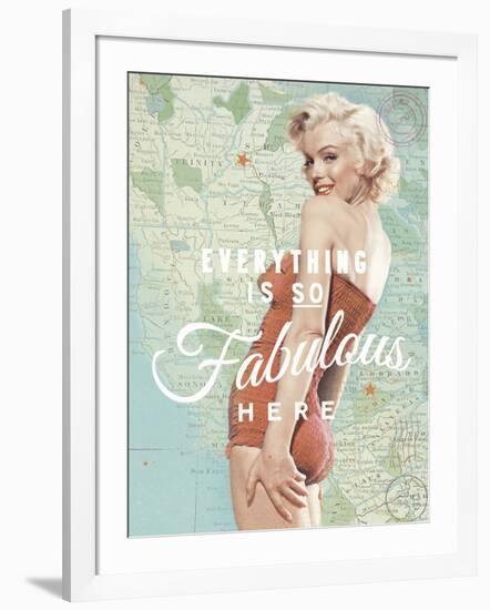 Fabulous Marilyn-The Chelsea Collection-Framed Giclee Print