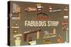 Fabulous Strip, Las Vegas Hotel Signs, Nevada-null-Stretched Canvas