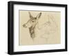 Fac-Simile of a Drawing by Sir E Landseer, Ra-Edwin Landseer-Framed Giclee Print