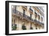 Facade Along The Seine-Cora Niele-Framed Giclee Print