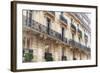 Facade Along The Seine-Cora Niele-Framed Giclee Print