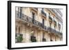 Facade Along The Seine-Cora Niele-Framed Giclee Print