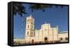 Facade and Bell Tower of the Iglesia San Jose in This Important Northern Commercial City-Rob Francis-Framed Stretched Canvas