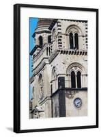 Facade and Bell Towers of Acireale Cathedral-null-Framed Giclee Print