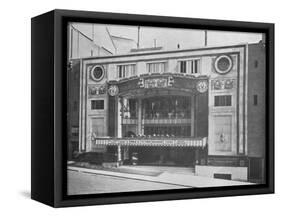 Facade and main entrance of the Regent Theatre, Brighton, Sussex, 1922-null-Framed Stretched Canvas