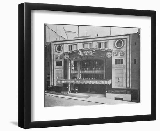 Facade and main entrance of the Regent Theatre, Brighton, Sussex, 1922-null-Framed Photographic Print