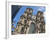 Facade, Cathedral St. Pierre, Built in 1844, Old Rennes, Brittany, France, Europe-Guy Thouvenin-Framed Photographic Print