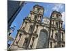 Facade, Cathedral St. Pierre, Built in 1844, Old Rennes, Brittany, France, Europe-Guy Thouvenin-Mounted Photographic Print