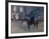 Façade de l'Opéra un soir de gala-Jean Béraud-Framed Giclee Print