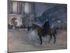 Façade de l'Opéra un soir de gala-Jean Béraud-Mounted Giclee Print