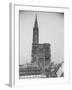 Façade de la cathédrale de Strasbourg-null-Framed Giclee Print