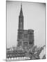 Façade de la cathédrale de Strasbourg-null-Mounted Giclee Print