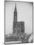 Façade de la cathédrale de Strasbourg-null-Mounted Giclee Print