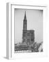 Façade de la cathédrale de Strasbourg-null-Framed Giclee Print