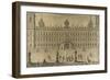 Facade Design for the Ducal Palace of Colorno-Ferdinando Galli-Framed Giclee Print