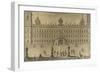 Facade Design for the Ducal Palace of Colorno-Ferdinando Galli-Framed Giclee Print