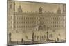 Facade Design for the Ducal Palace of Colorno-Ferdinando Galli-Mounted Giclee Print