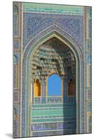 Facade detail, Jameh Mosque, Yazd, Iran, Middle East-James Strachan-Mounted Photographic Print